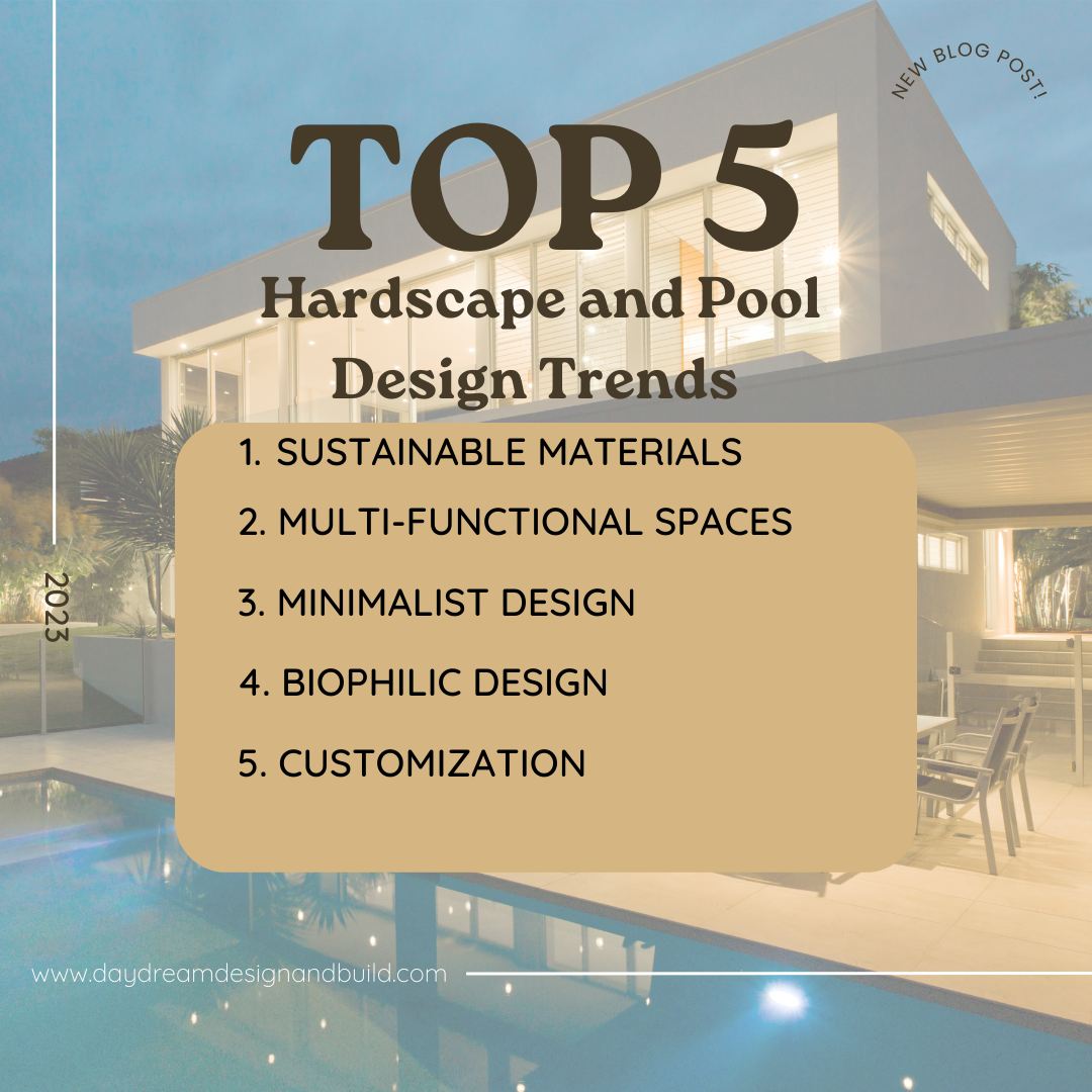 Top 5 Landscape Hardscape and Pool Design Trends for 2023 - Daydream ...