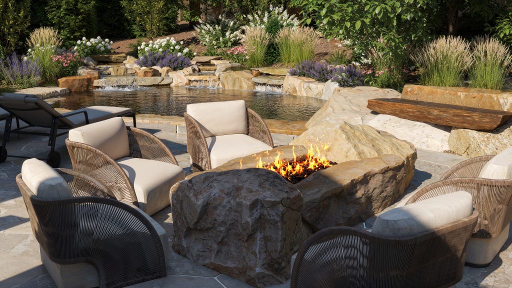 Garden Fire Feature