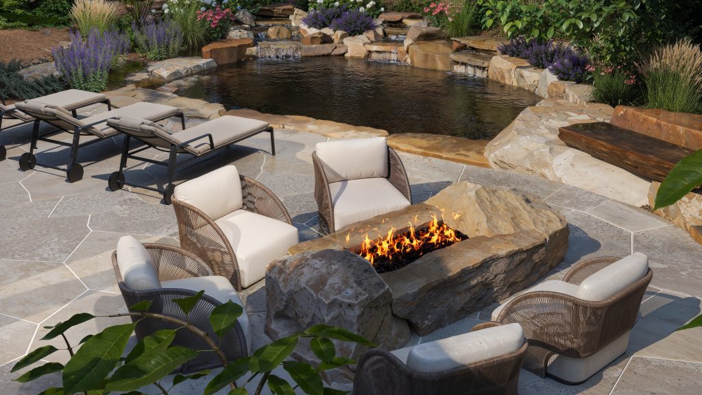 Outdoor Fire Feature